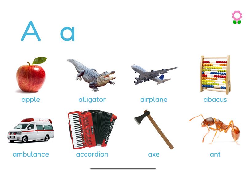 Words starting with the letter A